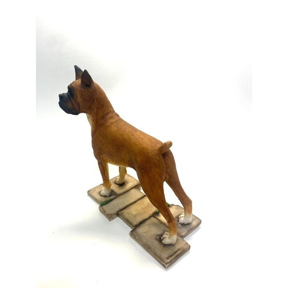 Sheratt & Simpson Boxer Standing Figurine By Willitts Designs 89002 Country Arti - Picture 2 of 6
